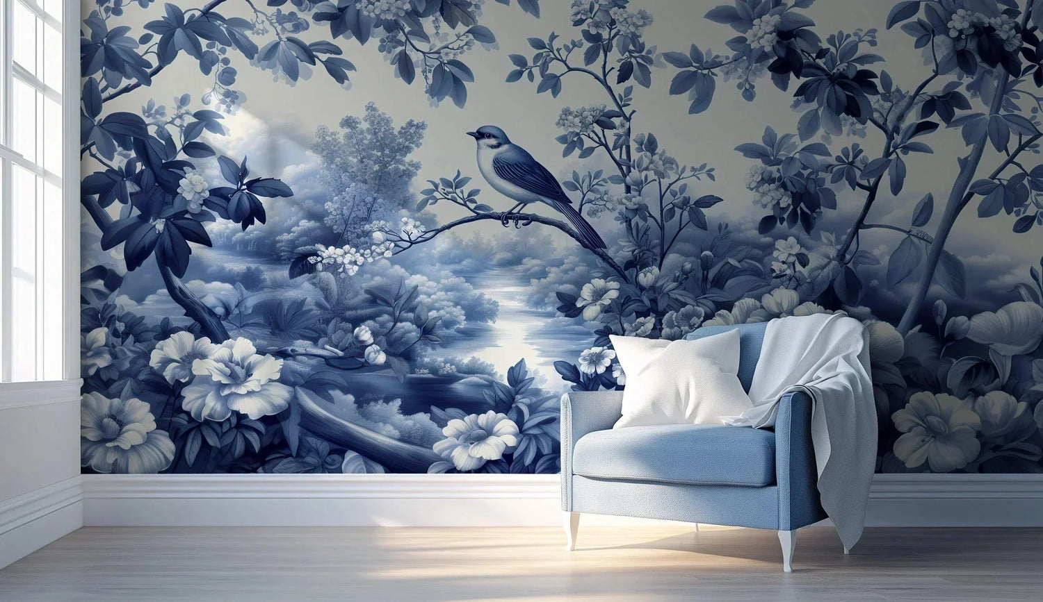 Living Room Wallpaper Mural