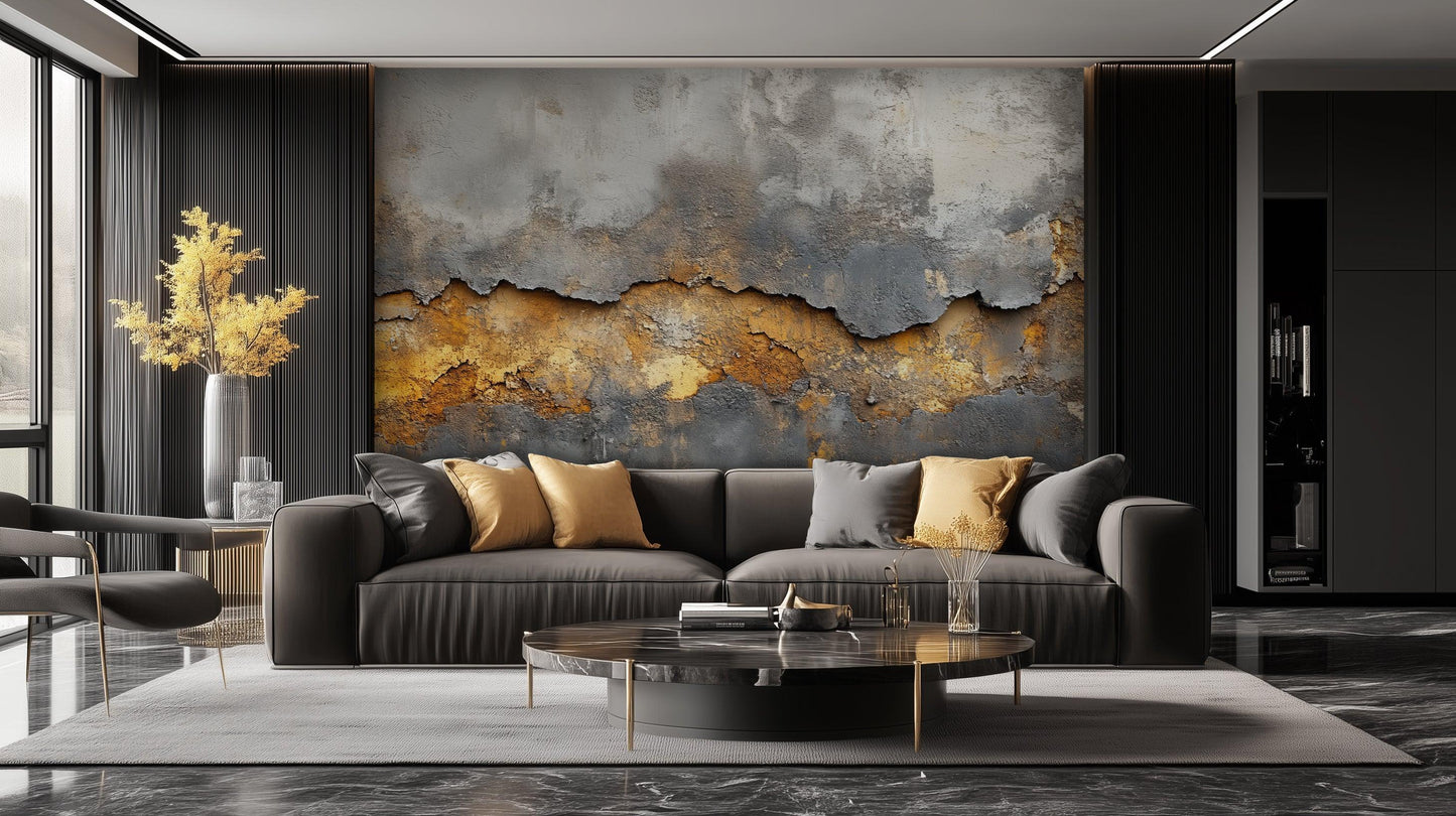 Concrete Effect wallpaper mural - XWALLX